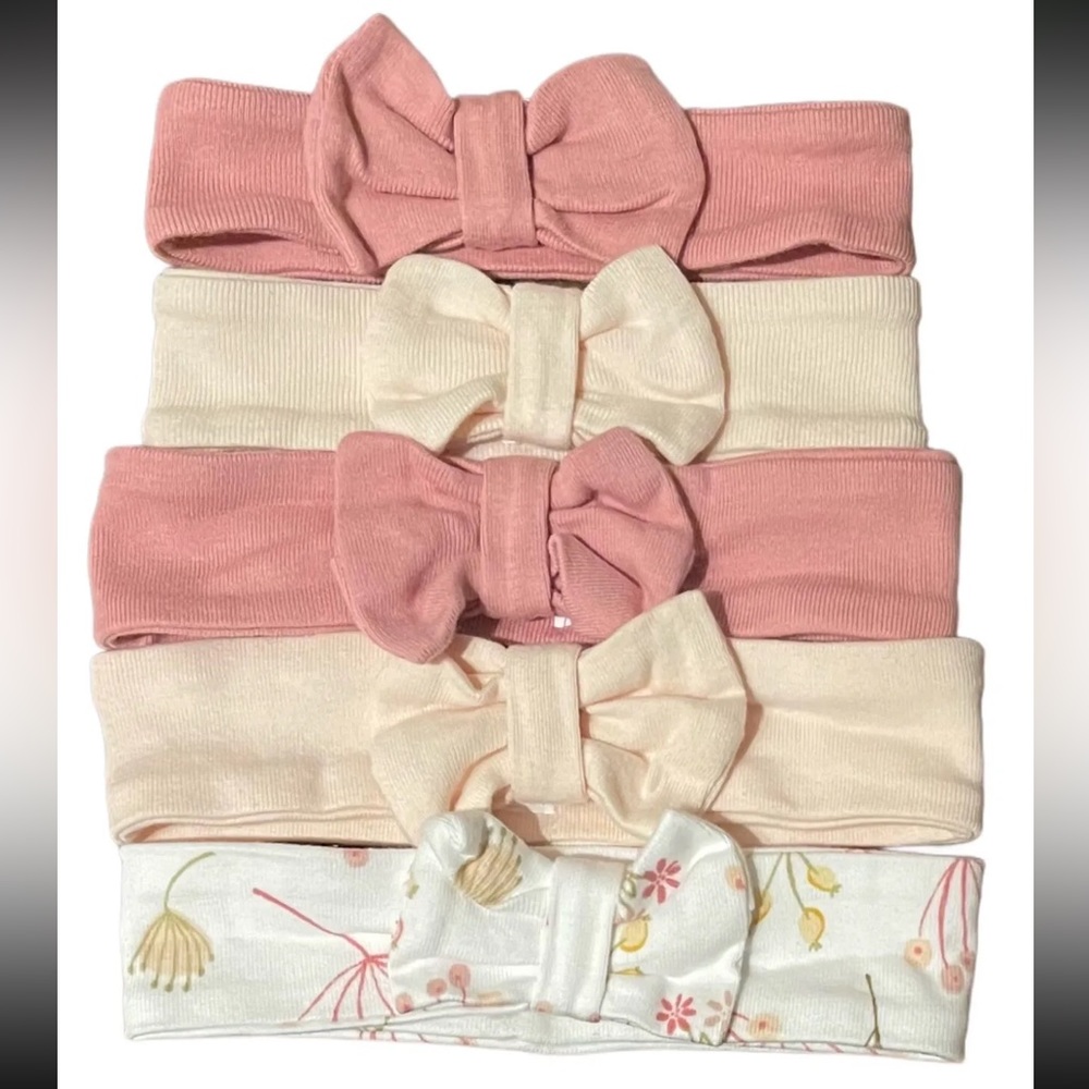 Set 5, Baby Headbands 0-6 Months